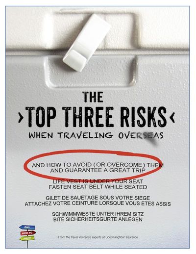 Top Three Overseas Travel Risks