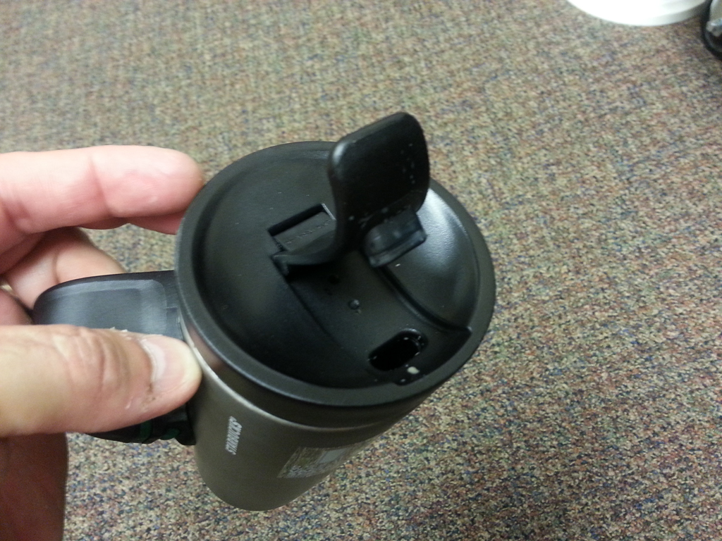 Best Coffee Mug For Travel Clip And Sip The Top Lid Of Starbucks Clip And Sip Travel Mug
