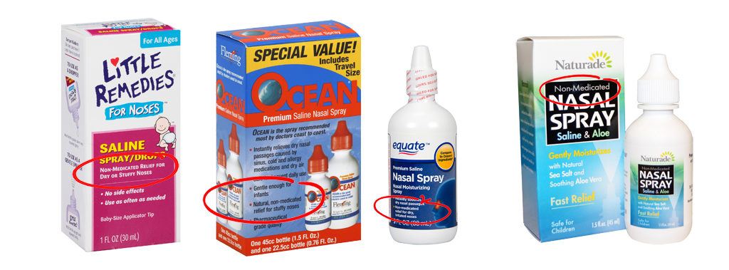 Non-medicated nasal sprays help stop colds and flus