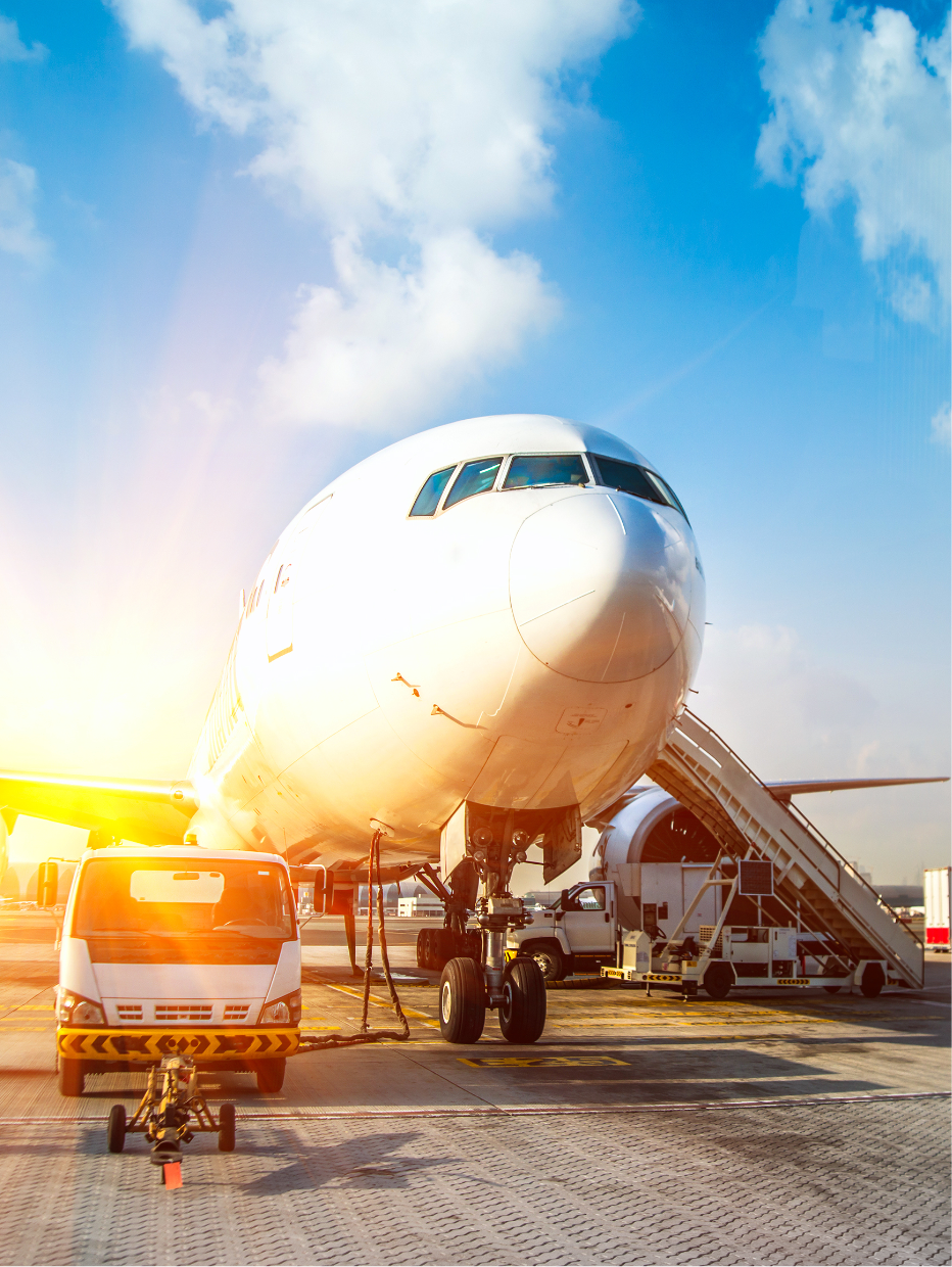 airplane at airport