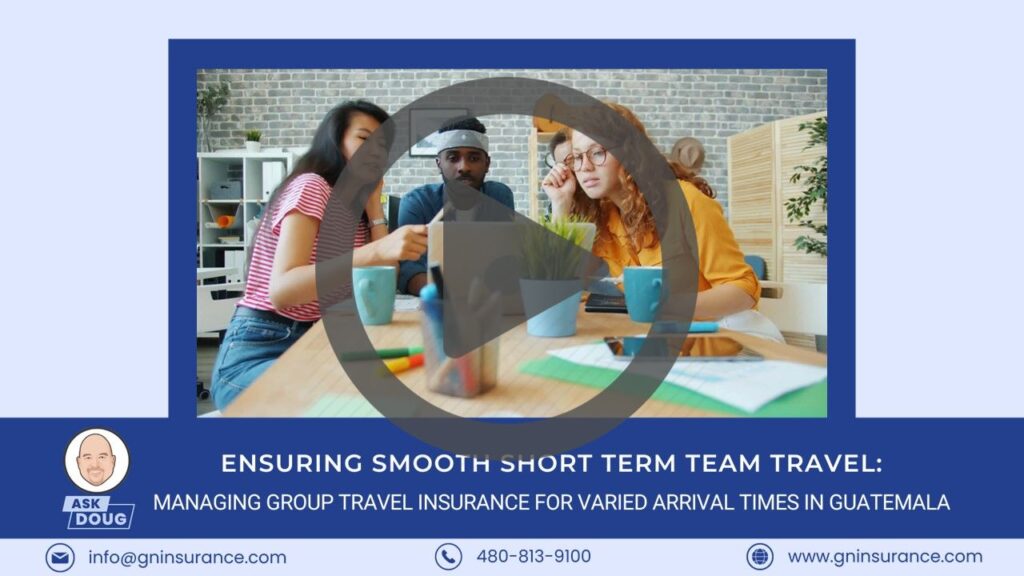 Managing Group Travel Insurance for Varied Arrival Times